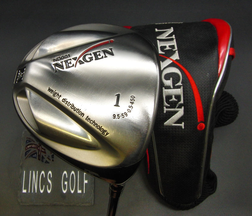 Japanese NexGen ND001 Driver Stiff Graphite Shaft & NexGen Head Cover