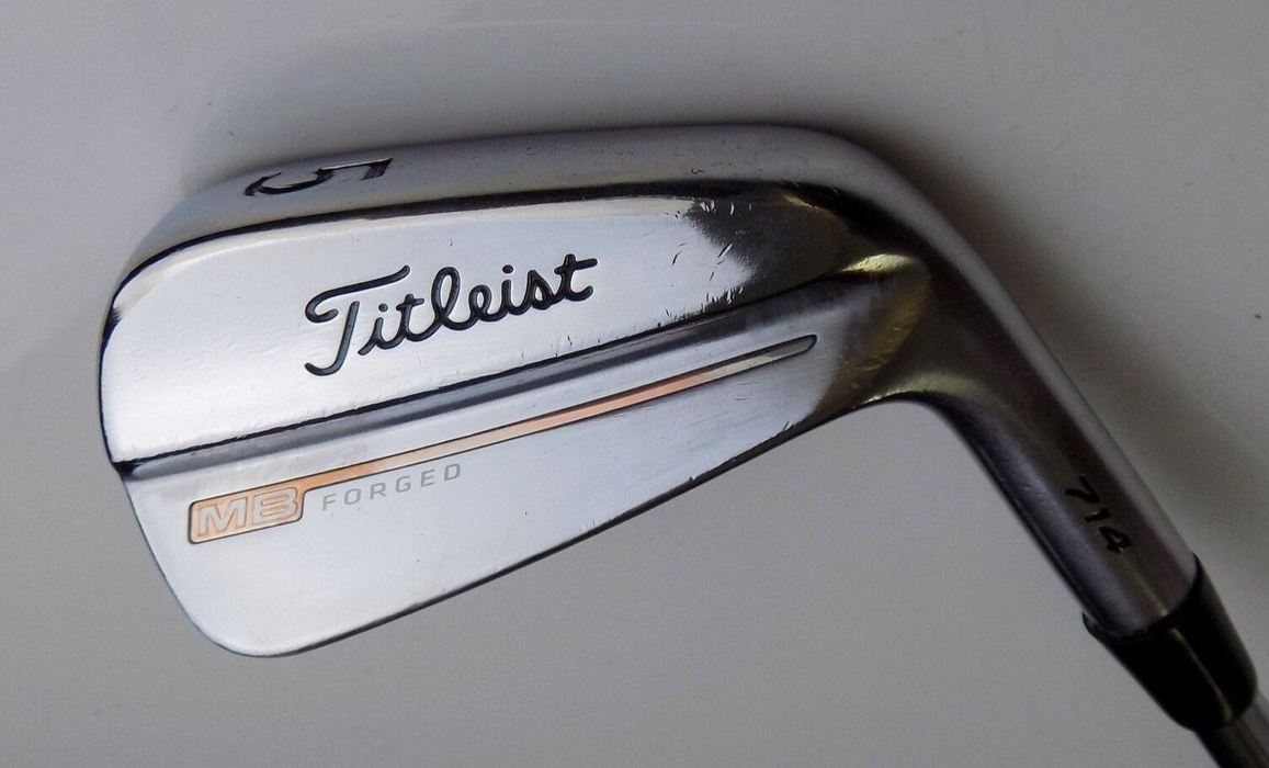 Titleist 714 MB Forged 5 Iron Project X 7.0 Extra Stiff+ Rifle Shaft