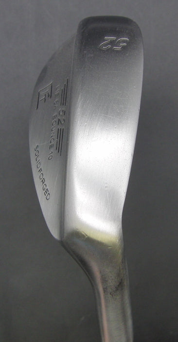 Team Toho Solid Forged 52° Gap Wedge Regular Graphite Shaft Black Grip
