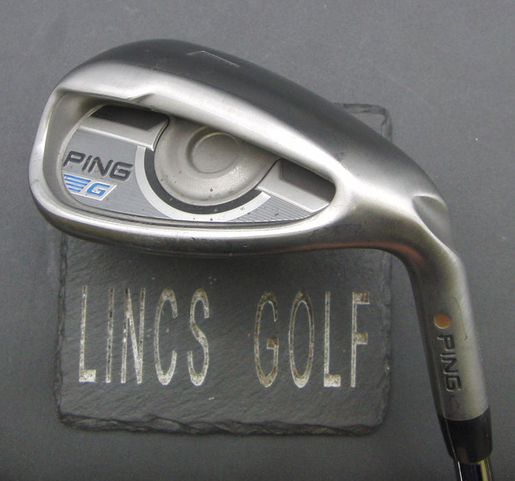 Ping G Series Orange Dot Lob Wedge Stiff Steel Shaft Golf Pride Grip