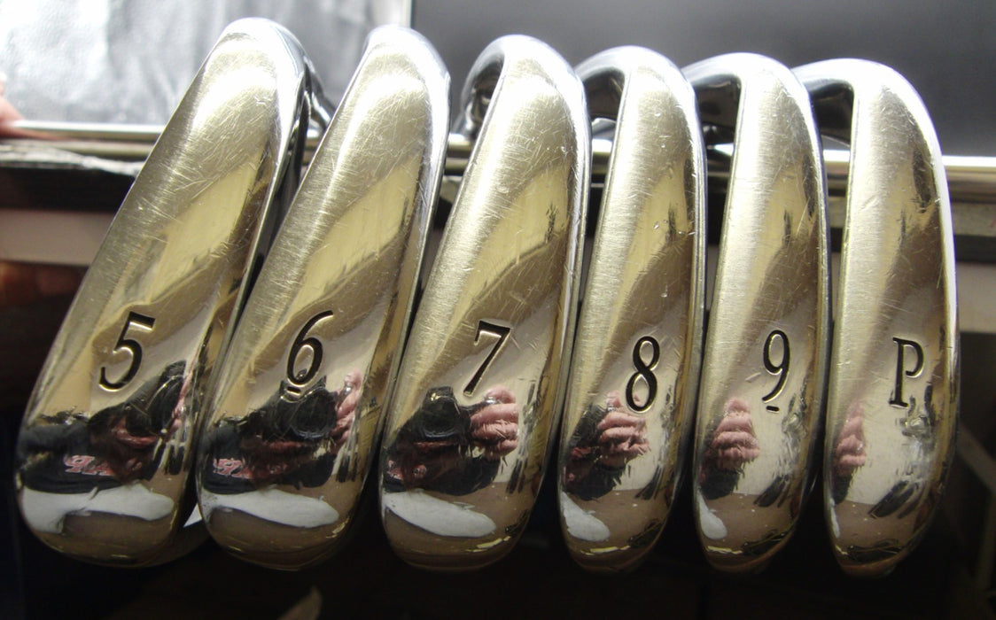 Set of 6x Mizuno Pro 920 Forged Irons 5-PW Extra Stiff Steel Shafts G/P Grips
