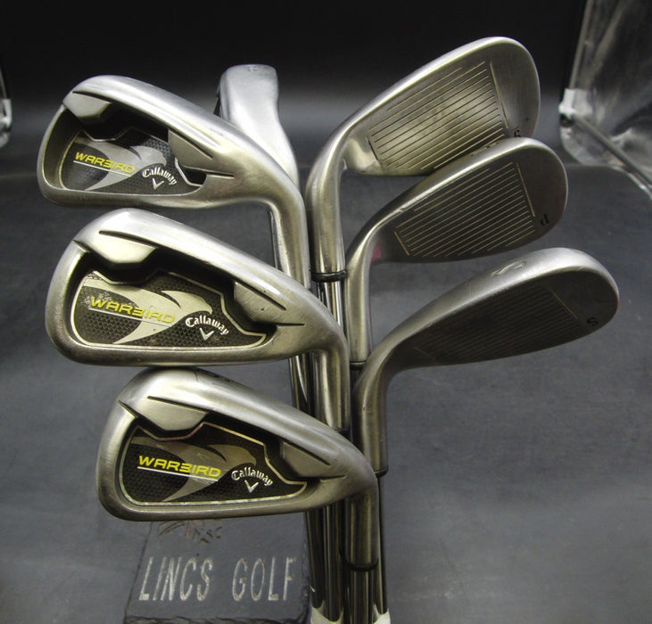 Set of 7x Callaway WarBird Irons 5-SW, Warbird Driver,  5 Wood & Odyssey Putter