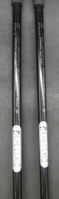Set of 2 MacGregor Hyper Steel.001 Titled Mac 3+4 Hybrids Regular Graphite Shaft