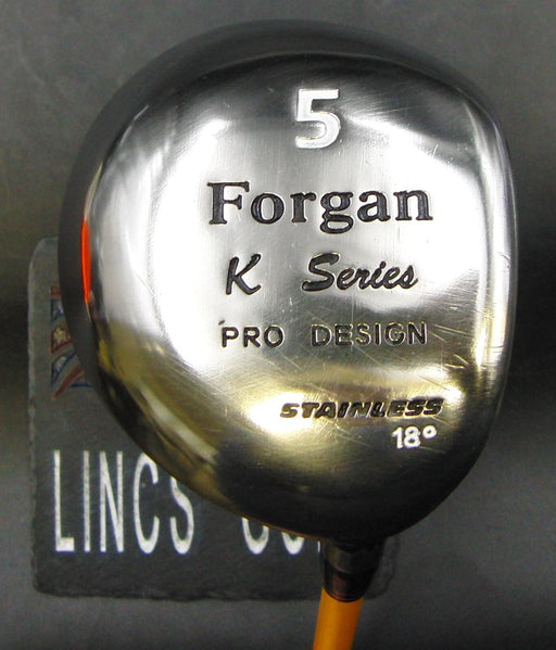 Forgan K Series Pro Design 18° 5 Wood Regular Graphite Shaft Forgan Grip