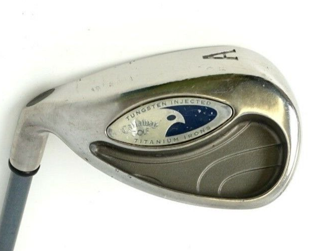 Left Handed Callaway Hawkeye Tungsten Titanium A Wedge Firm Graphite Shaft