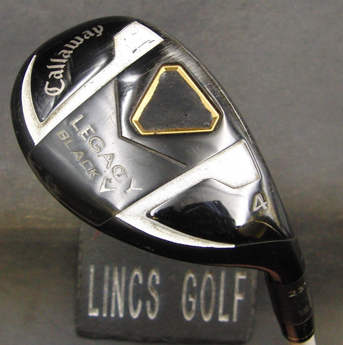 Callaway Legacy Black 23 °4 Hybrid Stiff Graphite Shaft Golf Pride Grip