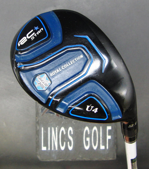 Royal Collection RC STAR 21° 4 Hybrid Stiff Graphite Shaft RC Grip