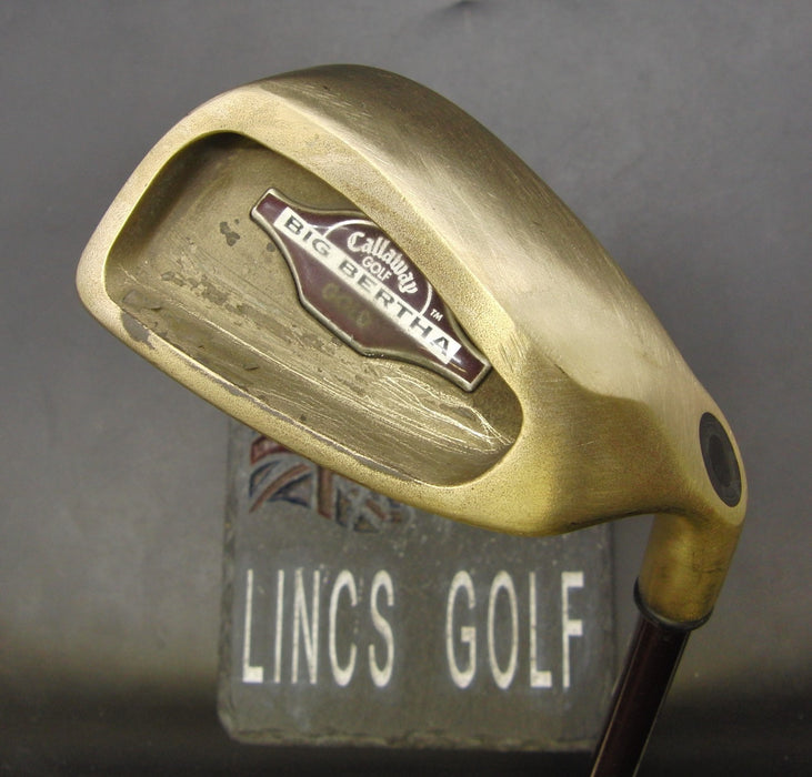 Callaway Big Bertha Gold 4 Iron Regular Graphite Shaft Black Grip