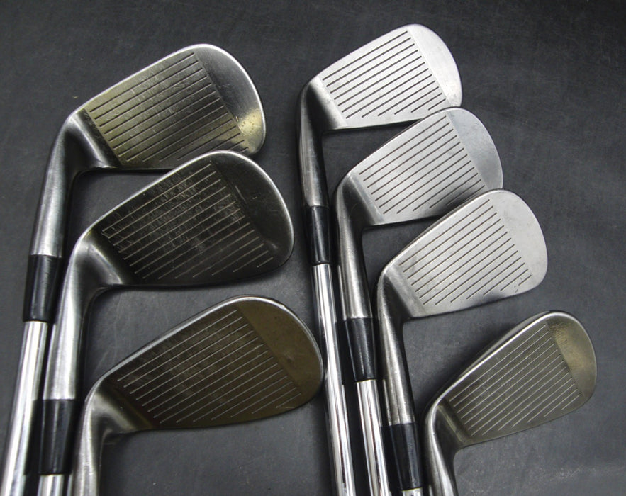Set of 7 x Adams Idea Pro Black CB1 Irons 4-PW Regular Steel Shafts Mixed Grips*