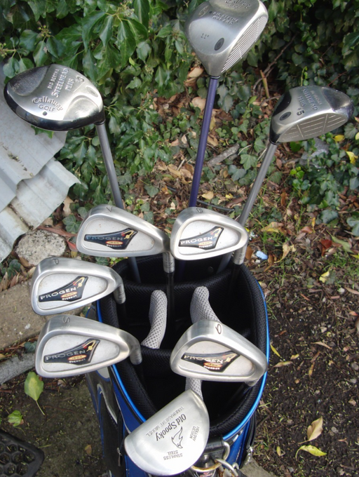 Set of ProGen Oversize 7-SW+ Callaway Driver+ 3 Wood+ 5 Wood+ Putter*