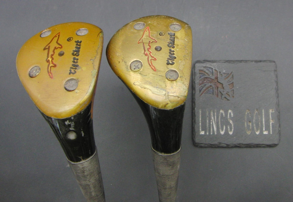 Set of 2 Tiger Shark 3-Wood + 5-Wood Regular Graphite Shafts Tiger Shark Grips