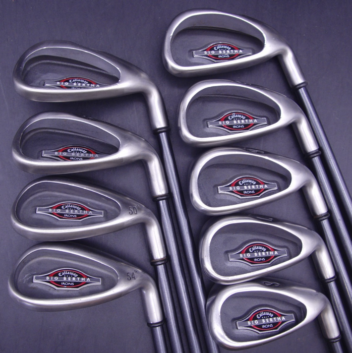 Set Of Callaway Big Bertha 4-SW Irons+ Inpresx Driver + 4 Wood + 5 Wood + Putter