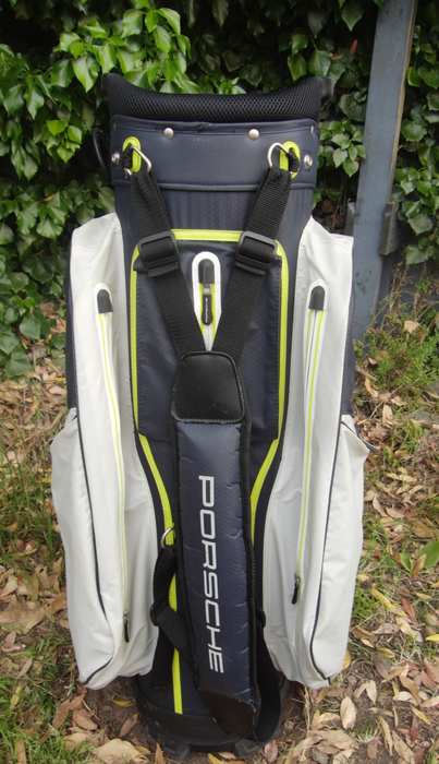 14 Division Porsche Golf Stand Cart Carry Trolley Golf Clubs Bag**