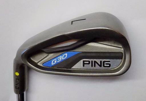 Left Handed Ping G30 Yellow Dot 7 Iron CFS Soft Regular Steel Shaft Ping Grip
