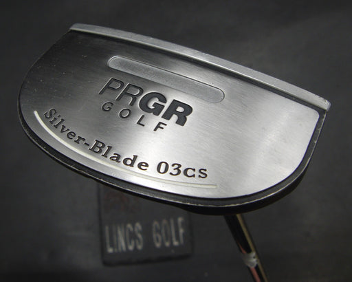 PRGR Golf Silver-Blade 03cs Putter 86cm Length Steel Shaft GolfPride Grip