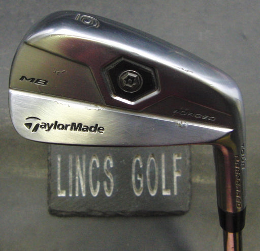 Taylormade MB Forged 6 Iron Regular Steel Shaft Lamkin Grip