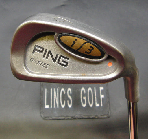 Ping i3 O-Size Orange Dot 6 Iron Regular Steel Shaft Golf Pride Grip