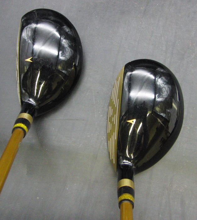 Set of 2 Mutsumi Honma MH488U 3 & 4 Hybrids Regular Graphite Shafts & HC*