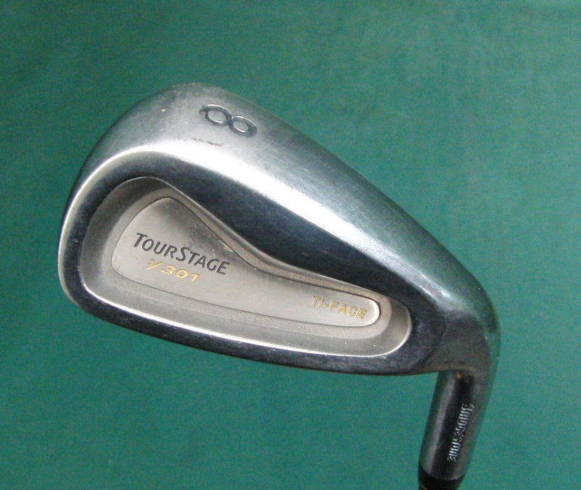 Bridgestone Tour Stage V 301 8 Iron Stiff Graphite Shaft Golf Pride Grip
