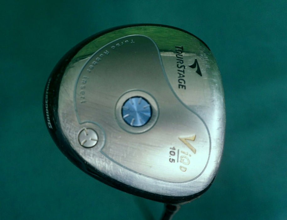 Bridgestone Tour Stage ViQ D 10.5° Driver Regular Graphite Shaft Golf Pride Grip