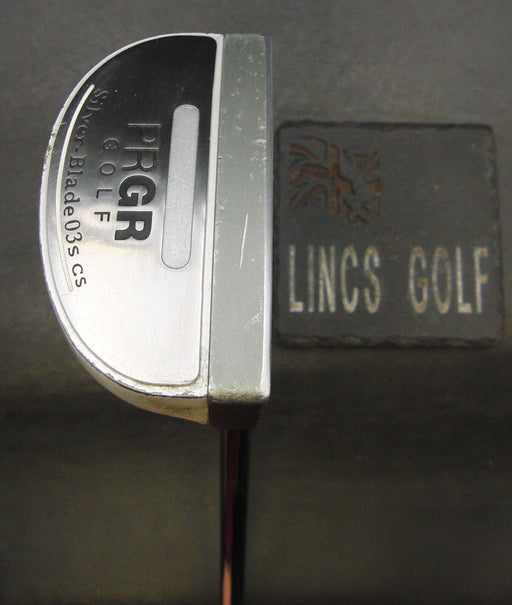 PRGR Silver-Blade 03s CS Putter 84cm Playing Length Steel Shaft Sev Golf Grip