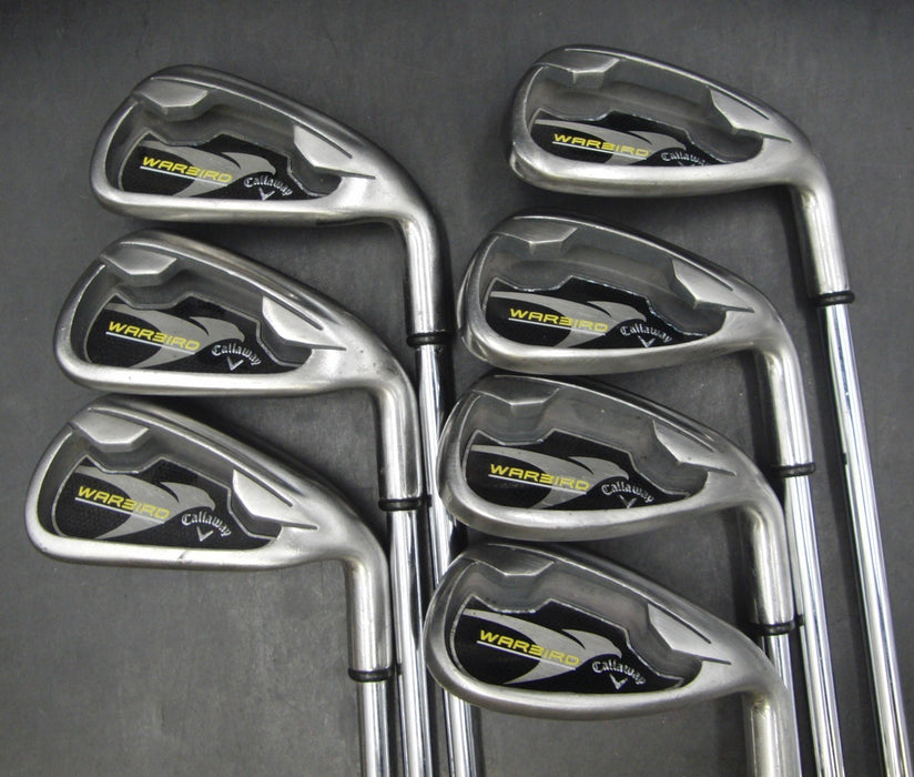 Set of 7x Callaway WarBird Irons 5-SW, Warbird Driver,  5 Wood & Odyssey Putter