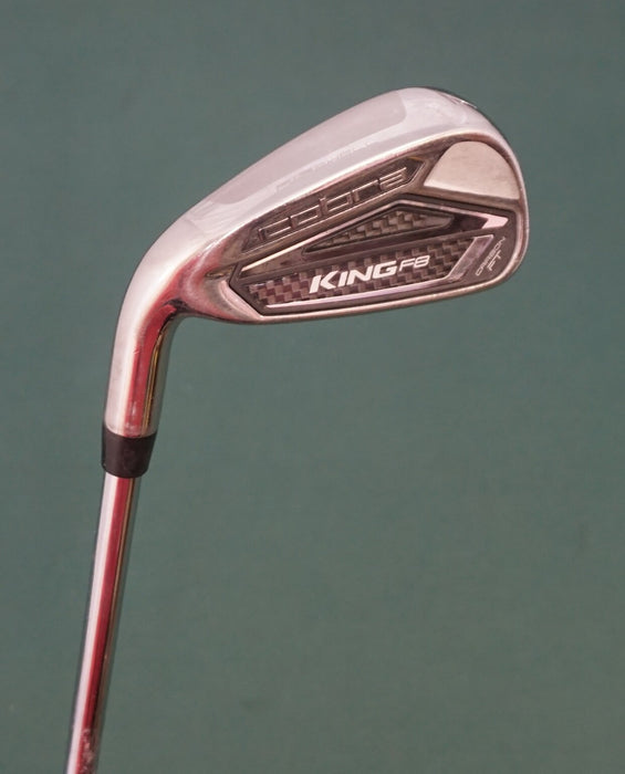 Left Handed Cobra King F8 Carbon FT 7 Iron Regular Steel Shaft Cobra Grip