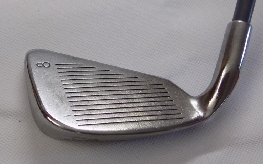 Ladies Polished Ping ISI-K Black Dot 8 Iron L Flex Graphite Shaft Ping Grip