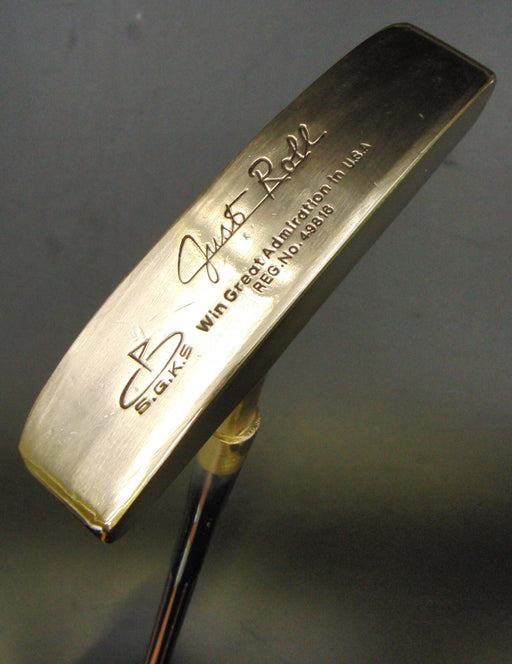 Vintage Japanese SGKS Royal Just Roll Putter Steel Shaft 88cm Long