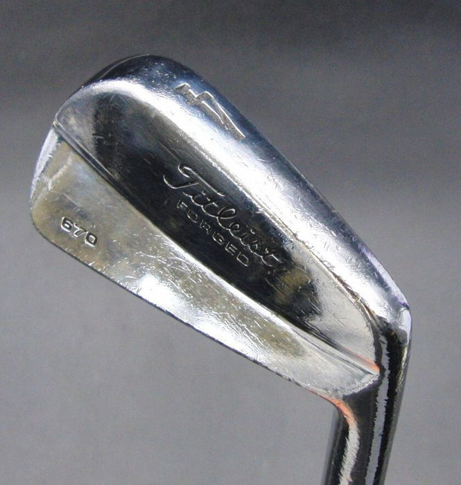 Titleist 670 Forged 4 Iron Regular Steel Shaft Lamkin Grip