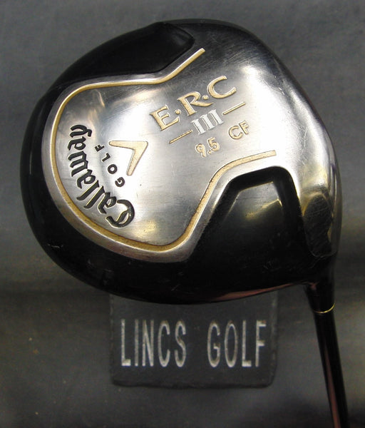 Callaway E.R.C III CF 9.5° Driver Regular Graphite Shaft Gecko-Tac Grip