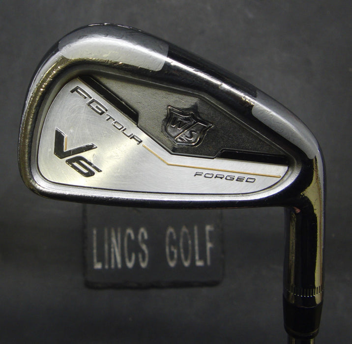 Wilson FG Tour Forged V6 4 Iron Stiff Steel Shaft Golf Pride Grip