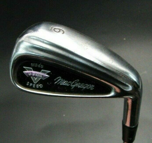 Mac Gregor M565 V-Foil Speed Forged 6 Iron Stiff Flex Steel Shaft GolfPride Grip
