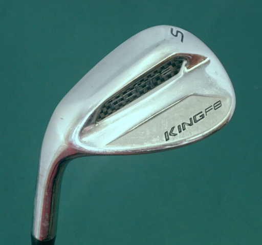 Left Handed Cobra King F8 Carbon FT Sand Wedge Regular Steel Shaft