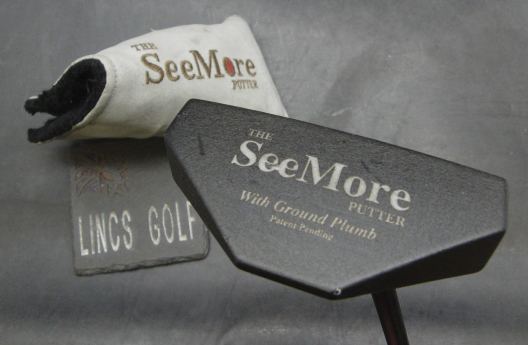The SeeMore with Ground Plumb Putter 81cm Length Graphite Shaft & HC*