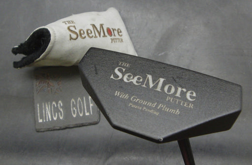 The SeeMore with Ground Plumb Putter 81cm Length Graphite Shaft & HC*