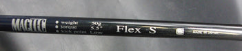 MacGregor Mactec NV Maraging 18° 5 Wood Stiff Graphite Shaft Mactec Grip