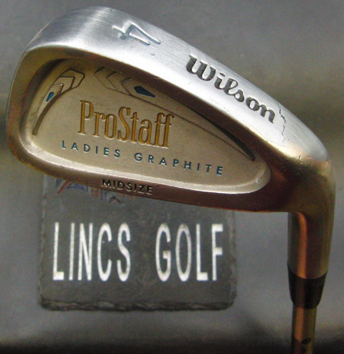 Wilson Pro Staff Mid Size 4 Iron Ladies Graphite Shaft G-Three EFFE Grip