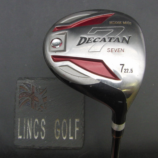 Decatan Seven High MOI 22.5° 7 Wood Regular Graphite Shaft Black Grip