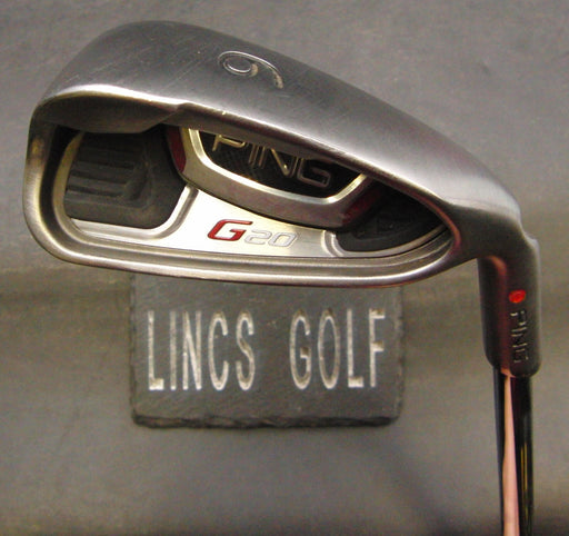 Ping G20 Red Dot 6 Iron Senior Steel Shaft Ping Grip
