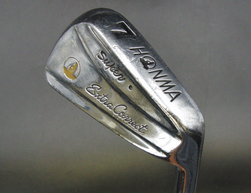 Honma Super Extra Correct 7 Iron Regular Steel Shaft Honma Grip
