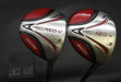 Set of 2 Maruman Verity Red-V 16° 3 + 19° 5 Woods Stiff Graphite Shafts