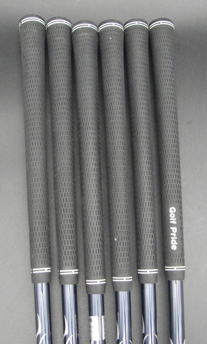 Set of 6x TaylorMade Burner Forged Irons 5-PW Stiff Graphite Shafts G/P Grips*