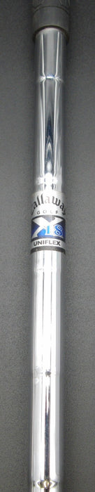 Callaway X18 8 Iron Uniflex Steel Shaft Callaway Grip