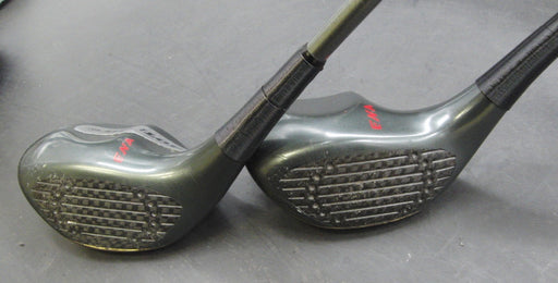 Set of 2 ENA Crane Japan 4+6 Woods Regular Graphite Shafts Mixed Grips & HC