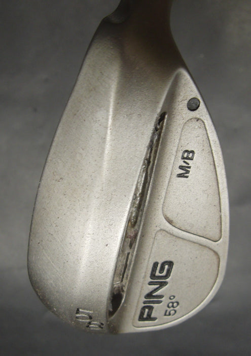 PING M/B Black Dot 58° Sand Wedge Regular Steel Shaft Ping Grip
