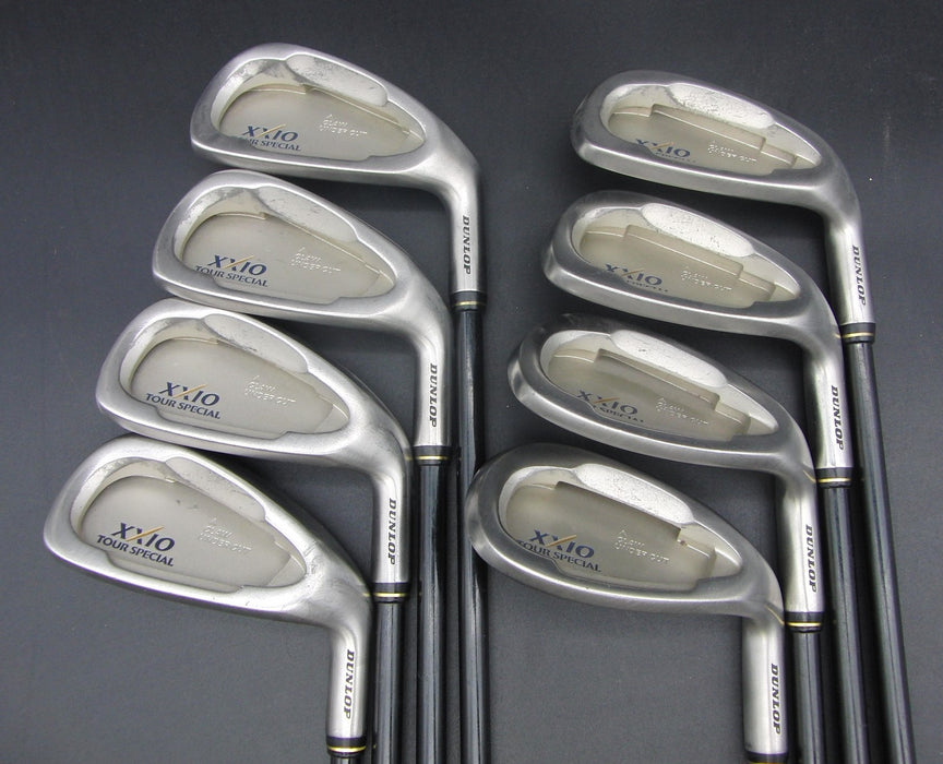 Set of 8x XXIO Tour Special 5-SW + AW Irons Regular Graphite Shafts*