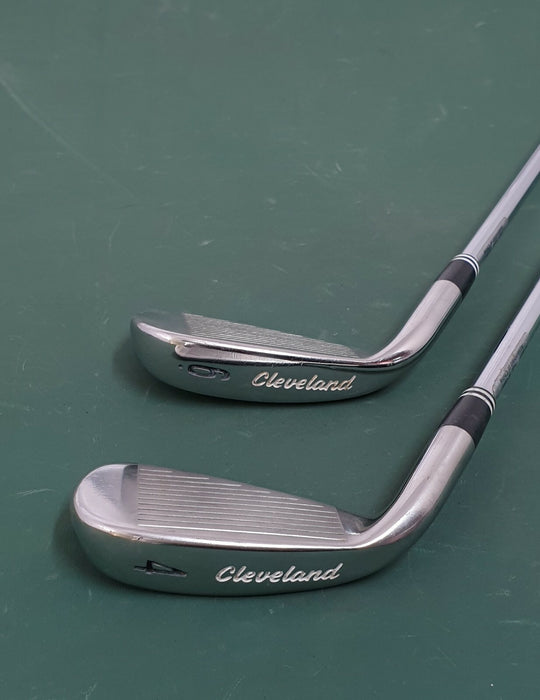 Set of 2 x Cleveland TA6 Irons 4 & 6 Regular Steel Shaft Mixed Grips