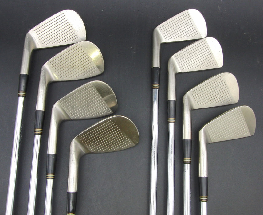 Set of 8x Dunlop Pro Model DP-601 Irons 3-PW Regular Steel Shafts Rite Grips