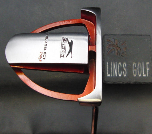 Slazenger Tour Select TS858 Putter 86cm PlayingLength Steel Shaft Slazenger Grip